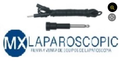Cable monopolar para laparoscopia de 6 mm Ref. 808.082.2 Marca: Laparoscopic MX
