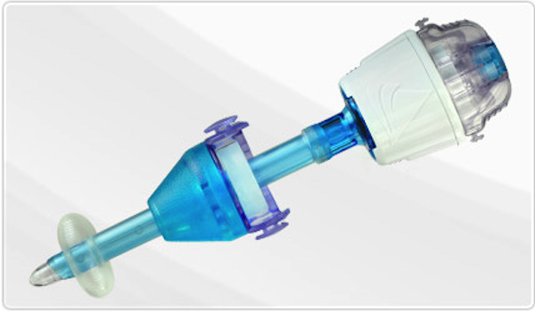 Kii® Trocar  de Hasson de 12 mm con sistema de fijacion y punta Roma REF:C0R47  Applied Medical
