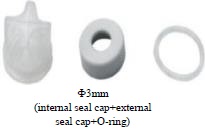 Kit de Sellos Empaque para trocar de 3.5mm - 5.5 mm y 10.5mm caja con 10 Marca: Laparoscopic MX