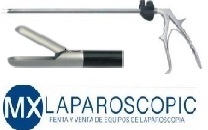 Pinza Laparoscopica Extractora de Calculos Biliares  de 10 mm x 33 cm Marca: Laparoscopic Mx
