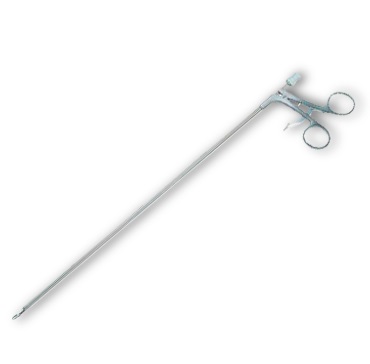 Pinza para Colangiografía con cremallera de 5 mm Ref. 801.200.4 Marca: Laparoscopic MX