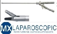 Portaagujas Laparoscópico Recto Mandíbula Tipo Ethicon de 5mm x 33 cm Ref. 801.024 Marca: Laparoscopic MX
