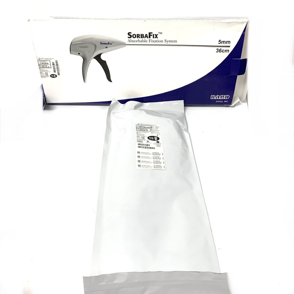 Sistema de fijación absorbible SORBAFIX® con 30 cierres Marca: Bard