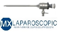 Trocar de 5.5 mm y 95 mm de  longitud con punzon y sello intercambiable Marca:  Laparoscopic MX